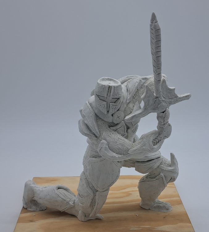 Knight Sculpture